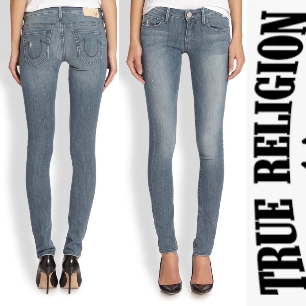 True Religion Brand Super Skinny Jude Jeans 24